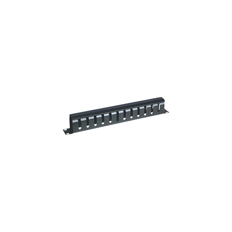 Organizador Horizontal 1U 19 Pulgadas LinkedPro con Cubierta