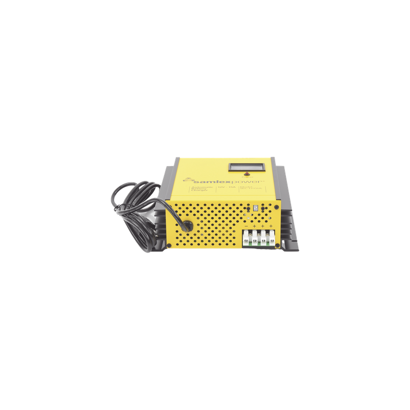Cargador de Baterías de Plomo Ácido / 12 V / 15 A / Bancos 100 a 200 Ah / Operación Automática / Fuente de Poder y Respaldo CD