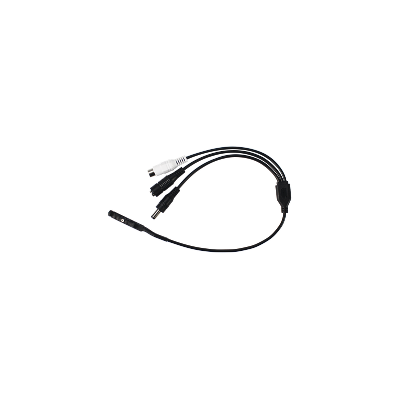 Micrófono de Vigilancia IP / Cancelación de Ruido / Alta Fidelidad 60-55000 Hz / Cobertura 10-50 m² / Transmisión 100 m (328 ft) / Entrada RCA / 12 Vcc