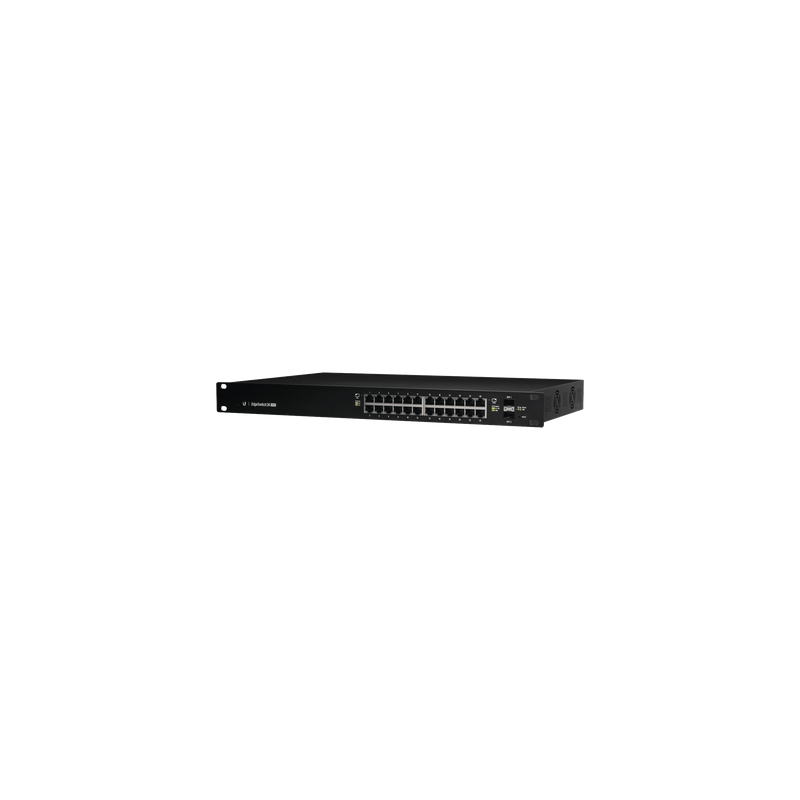 Switch UBIQUITI ES-24-500W: 24 Puertos Gigabit PoE+ SFP