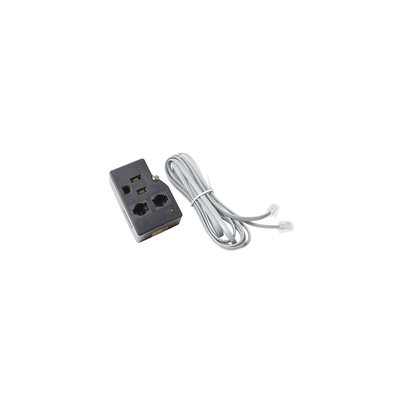 Protector de Sobretensión / 120 VCA / 15 A / 40,000 A / RJ11 Telco / LED Diagnóstico / 0.23 lb