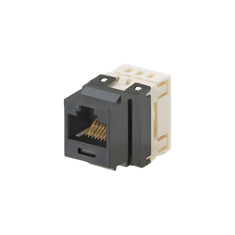 Jack Keystone Panduit Cat6 Tipo 110 Negro