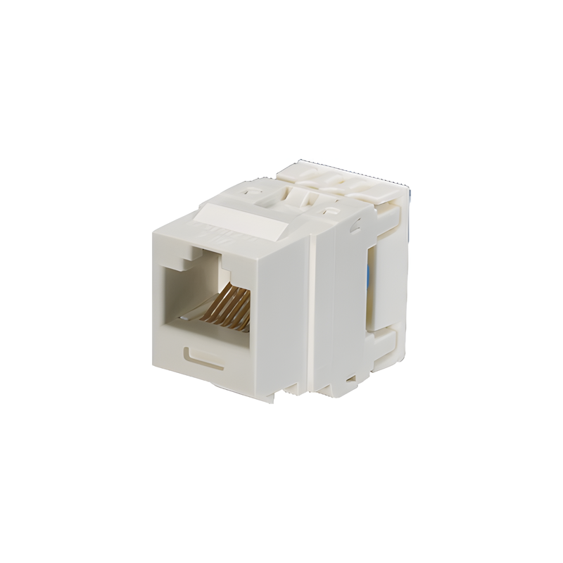 Jack Keystone Categoría 6 Panduit Blanco 110