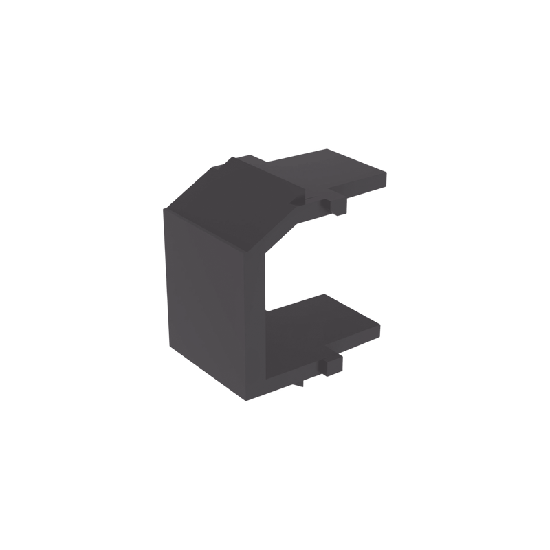 Módulo de Tapa Ciega Keystone Panduit Color Negro