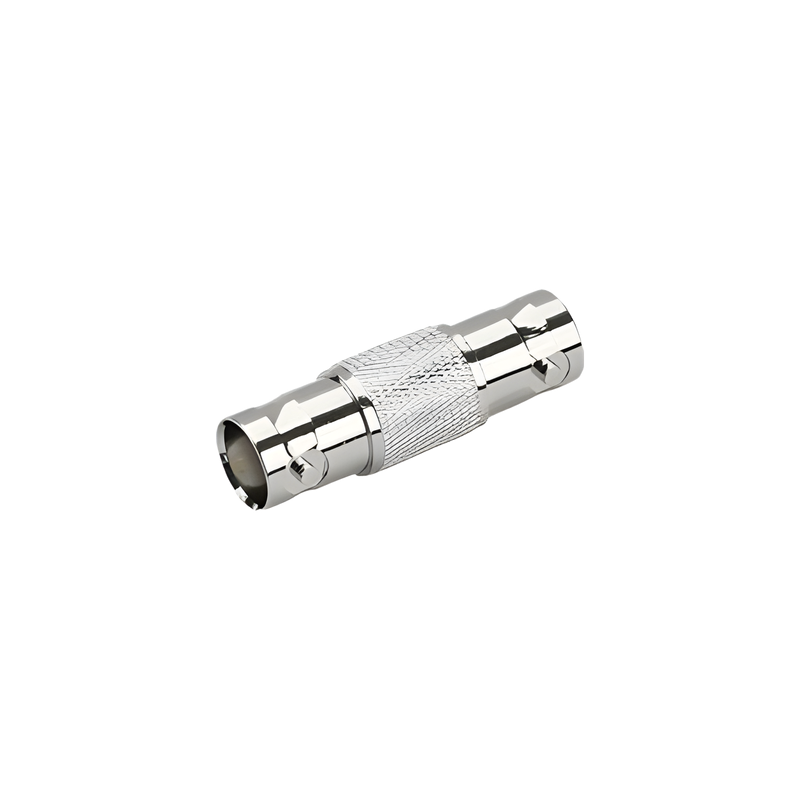 Adaptador Coaxial / BNC Hembra a BNC Hembra / 75 Ohm / Barril / 32.5 mm / 1.27 ft