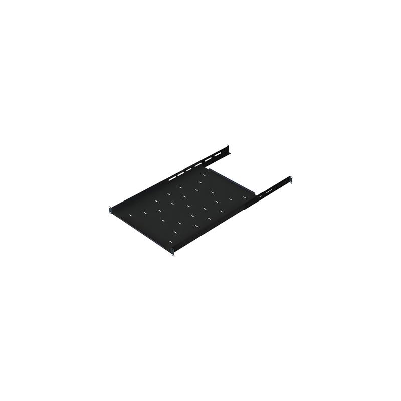 Charola Ajustable para Rack / 19" / 1U / Profundidad 633-816 mm (2.08-2.68 ft) / Acero Calibre 16 / Carga 44 kg (97 lb)