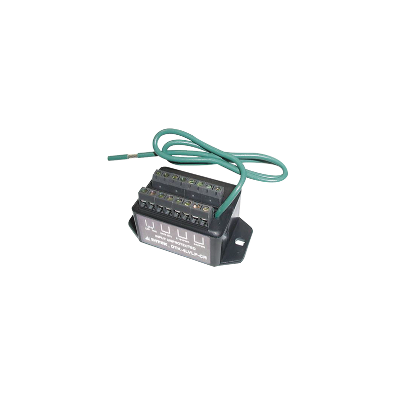Protector contra descargas / 3 pares / 12-14V / 2,000A / Wiegand / -40°C a 70°C / 9.84 ft cable
