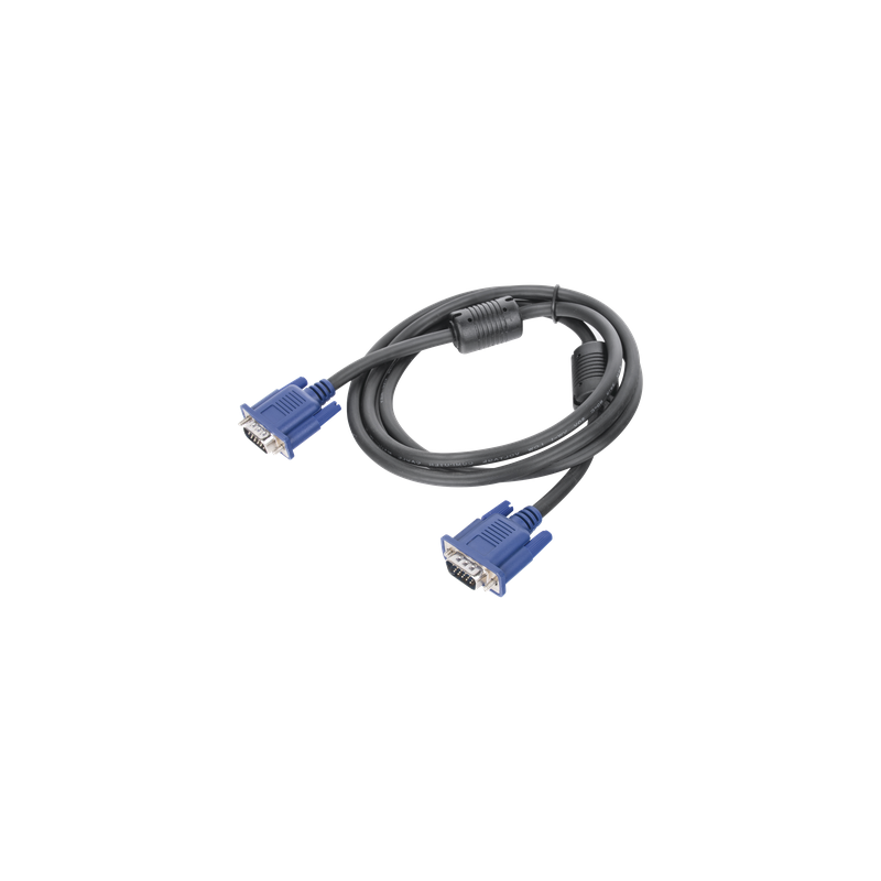 Cable VGA / 1.5 m (4.92 ft) / HD15 Macho-Macho / Full HD 1080p / Doble Blindaje / Cobre Puro