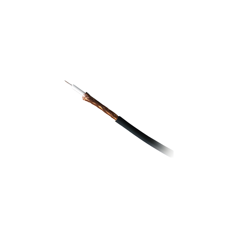 Cable Coaxial RG6 / 305 m (1000 ft) / Malla 96% / Blindaje Superior / Intemperie FR-PVC / Impedancia 76Ω