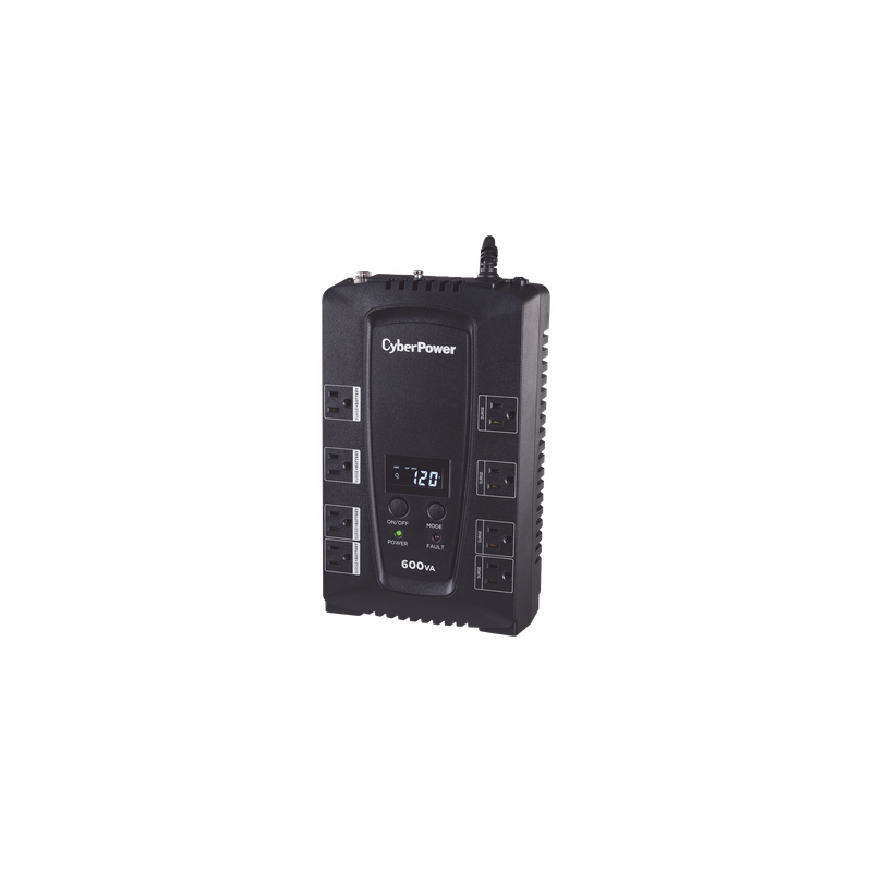 UPS CyberPower 600VA/340W Standby Compacto 8 Tomas