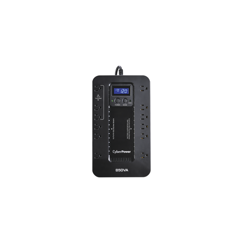 UPS CyberPower 850VA/510W Standby ECO 12 Tomas