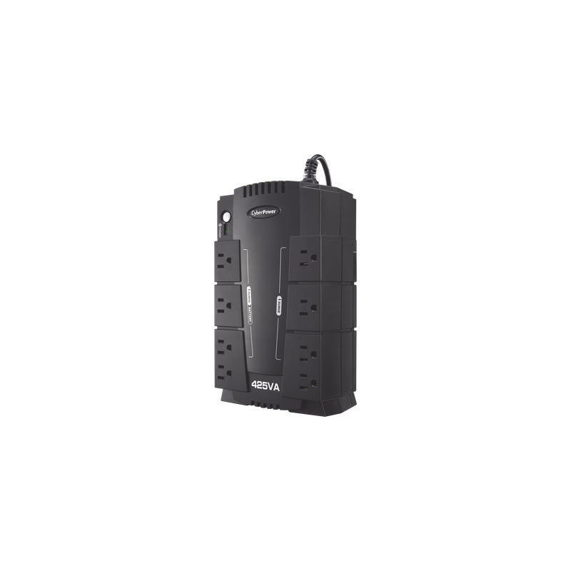UPS Standby / 425 VA / 255 W / 8 Tomas NEMA 5-15R / 4 con Batería + 4 Protección / Topología Standby / USB de Gestión