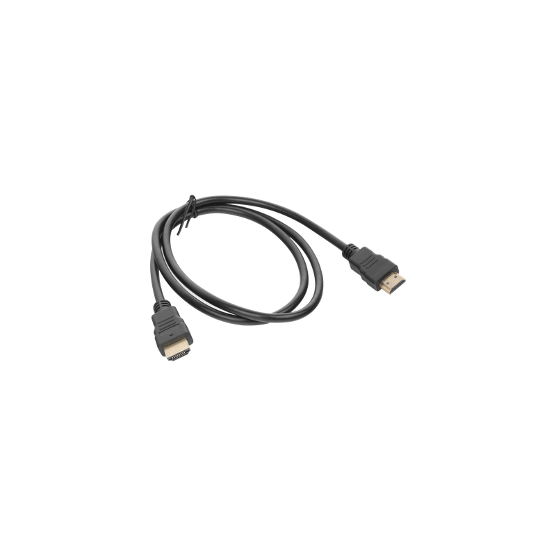 Cable HDMI / 1 m (3.28 ft) / High Speed / 4K / ARC / 3D / Blindado / Chapado en Oro