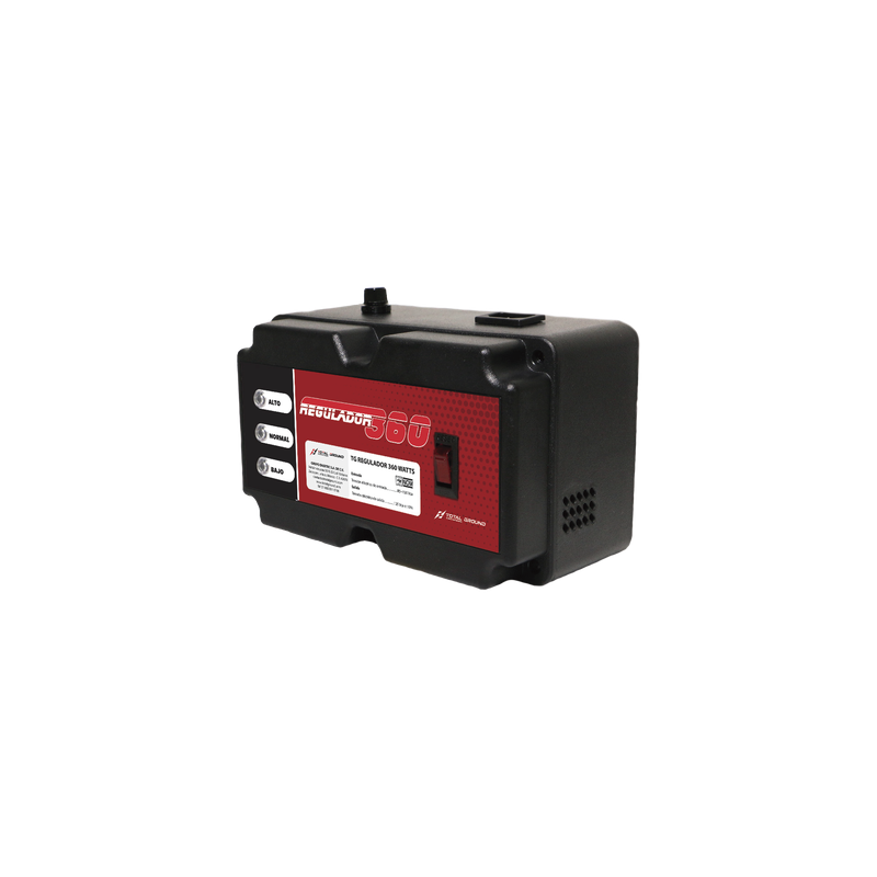 Regulador de Voltaje / 450 VA / 360 W / Estabilizado 120 VCA / Protección 480 J / 10 kA / 4 Contactos