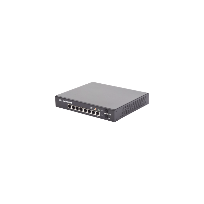 Switch EdgeMAX 8 Puertos Gigabit PoE+ 150W Ubiquiti