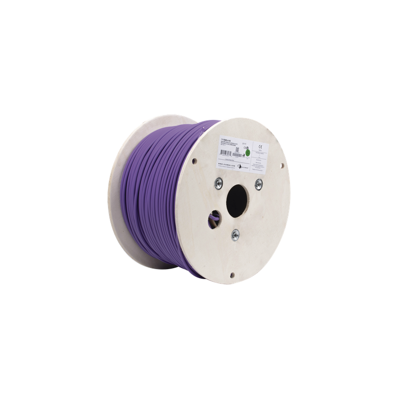 Bobina de Cable Blindado F/UTP / Cat6A / 10GBase-T / 305 m (1000 ft) / LS0H / 500 MHz / 23 AWG