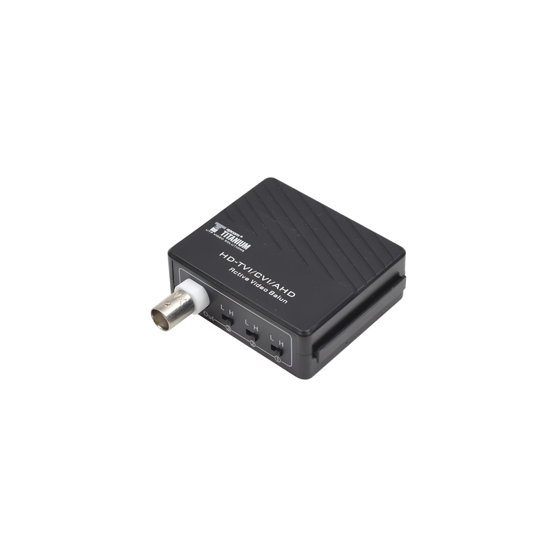 Receptor de Video Activo / Transmisión 400 m (1312.3 ft) / HD-TVI/CVI/AHD/CVBS / 2 Megapixel / Inmunidad al Ruido 60 dB / Protección contra Sobretensión Grado III