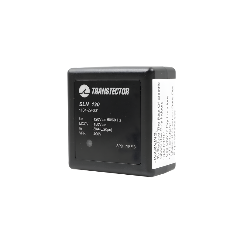 Protector Sobretensión / 120 VAC / SASD / 5 kA / NEMA 5-15R / Plug-in / UL 1449 / 2.4 x 2.8 x 2.9 in
