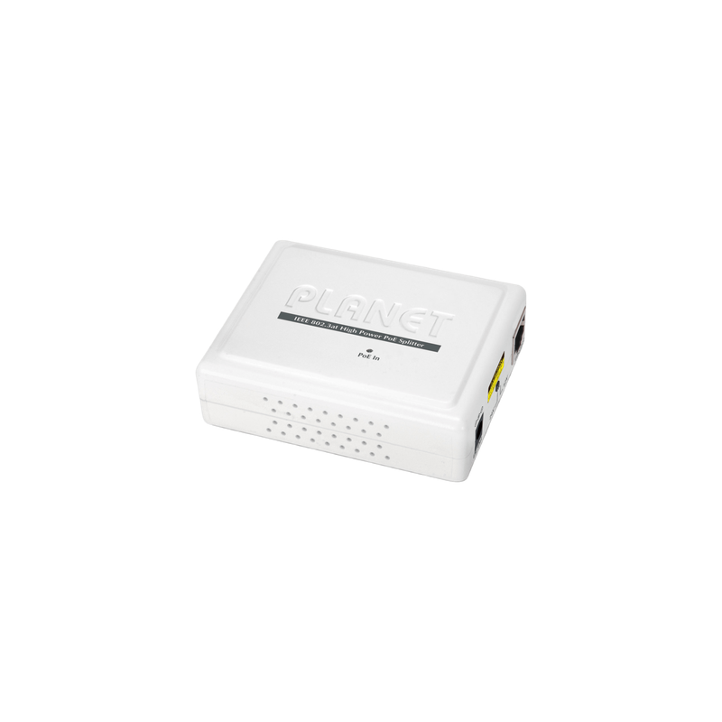 Divisor PoE / 802.3at / Salida 12V 2A o 24V 1A / Gigabit 10/100/1000 Mbps / UTP hasta 100 m (328 pies)