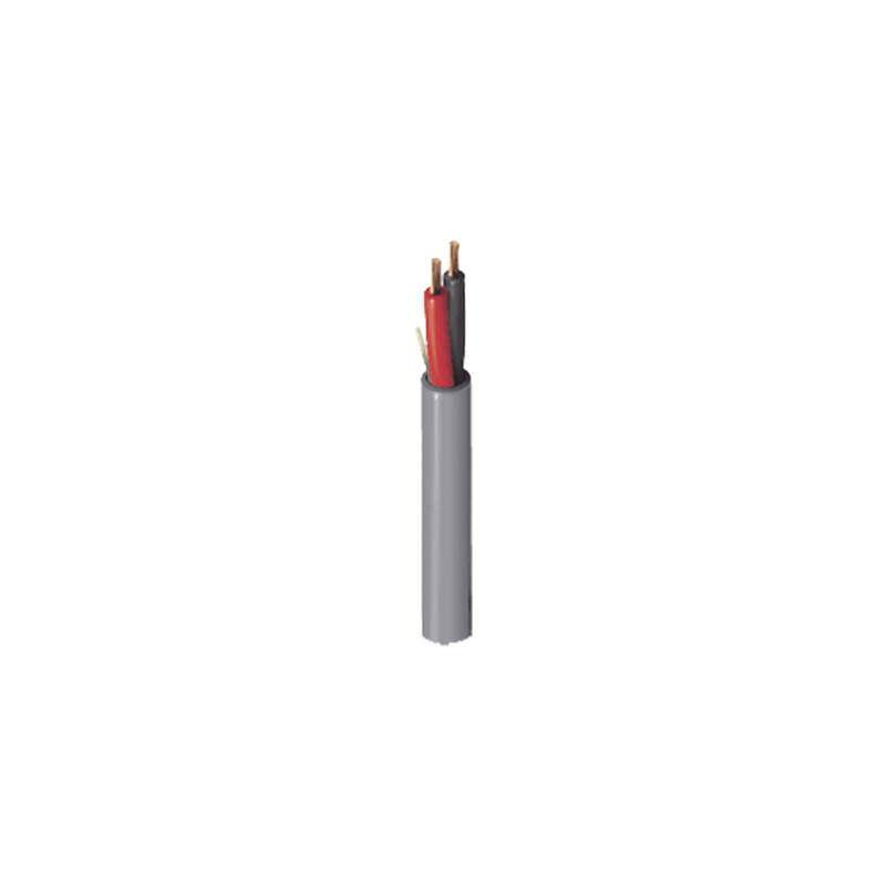 Cable Multiuso / 2x16 AWG / 305m (1000 pies) / Gris / Seguridad y Control de Acceso