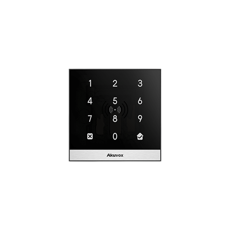 Teclado Control Acceso Akuvox Nube | POE | MIFARE | Precio México - Envío Inmediato | LM Soluciones