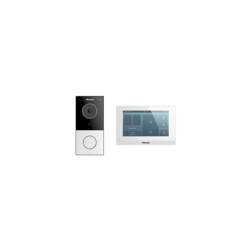 Kit Videoportero Akuvox WiFi 7 Pulgadas | LM Soluciones