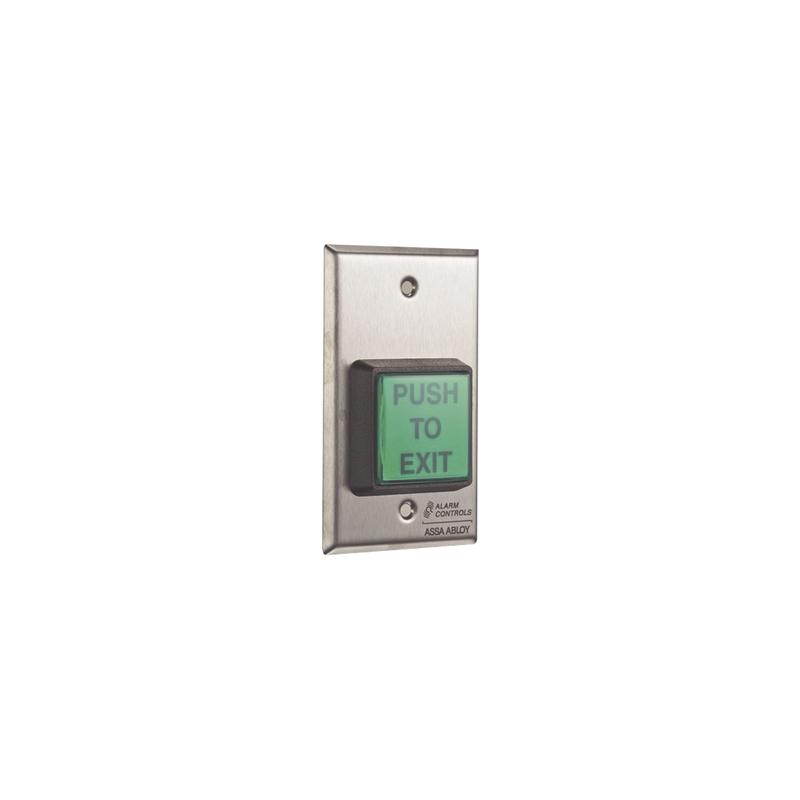 Botón de Salida Momentáneo Alarm Controls ASSA ABLOY | Precio México - Envío Inmediato | LM Soluciones