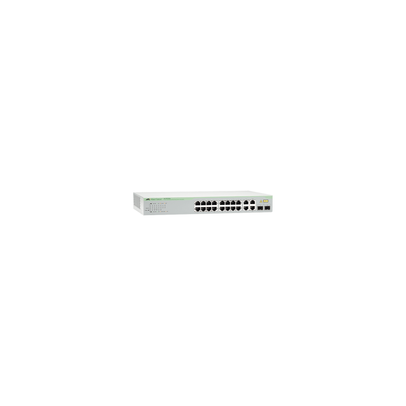 Switch WebSmart Allied Telesis 16 puertos 10/100 + 2 Gigabit