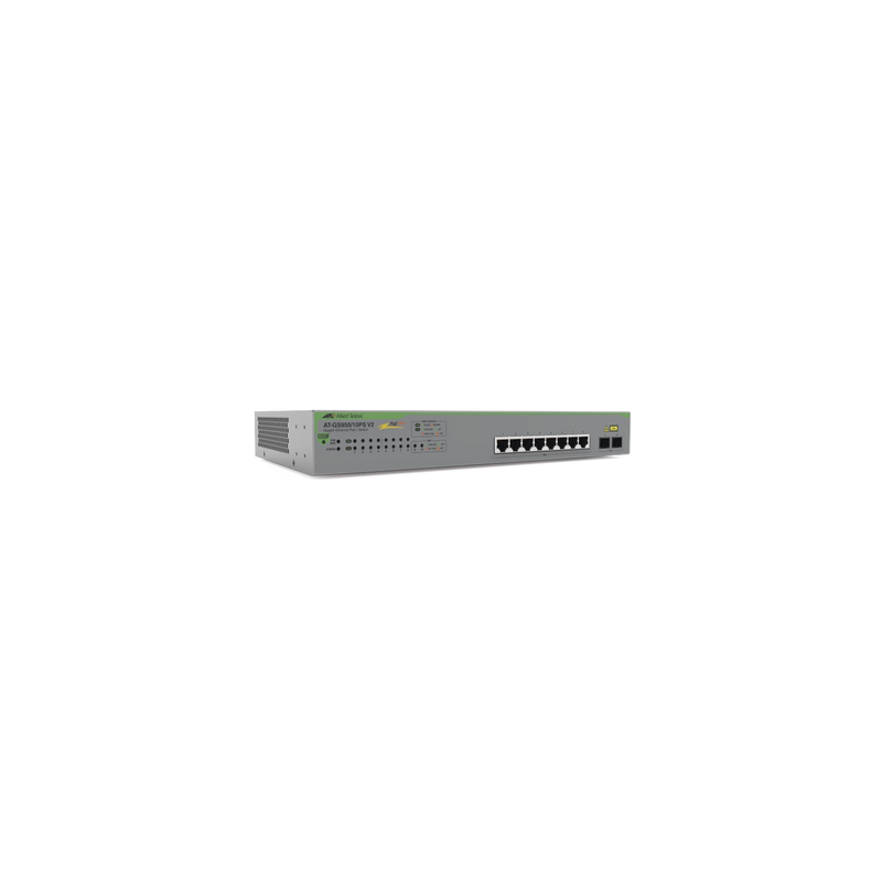 Switch PoE+ Gigabit WebSmart 10 puertos 10/100/1000 - ALLIED | Precio México - Envío Inmediato | LM Soluciones