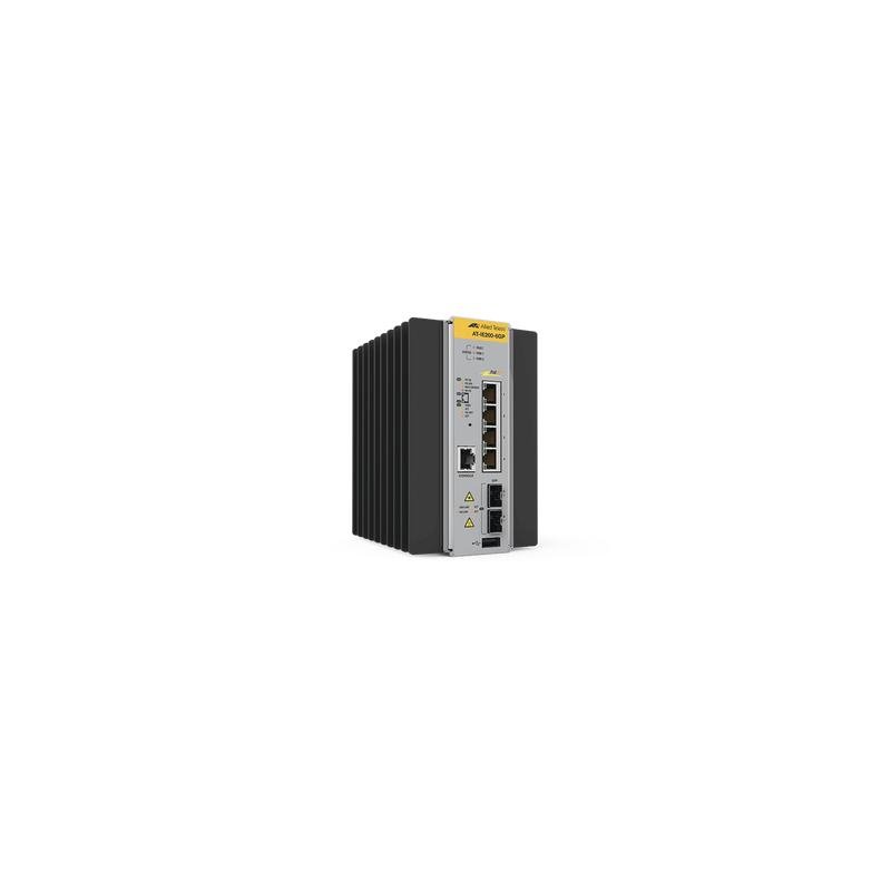 Switch Industrial Administrable Capa 2 4 Puertos Gigabit + 2