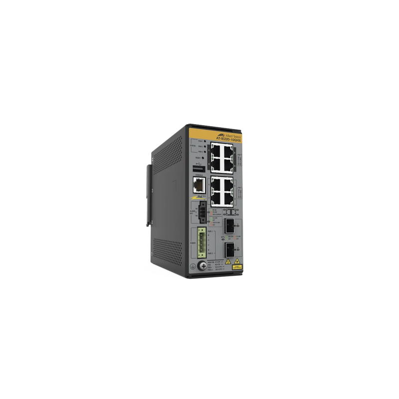 Switch Industrial Allied Telesis 8 Puertos PoE++ 10G SFP+ | Precio México - Envío Inmediato | LM Soluciones