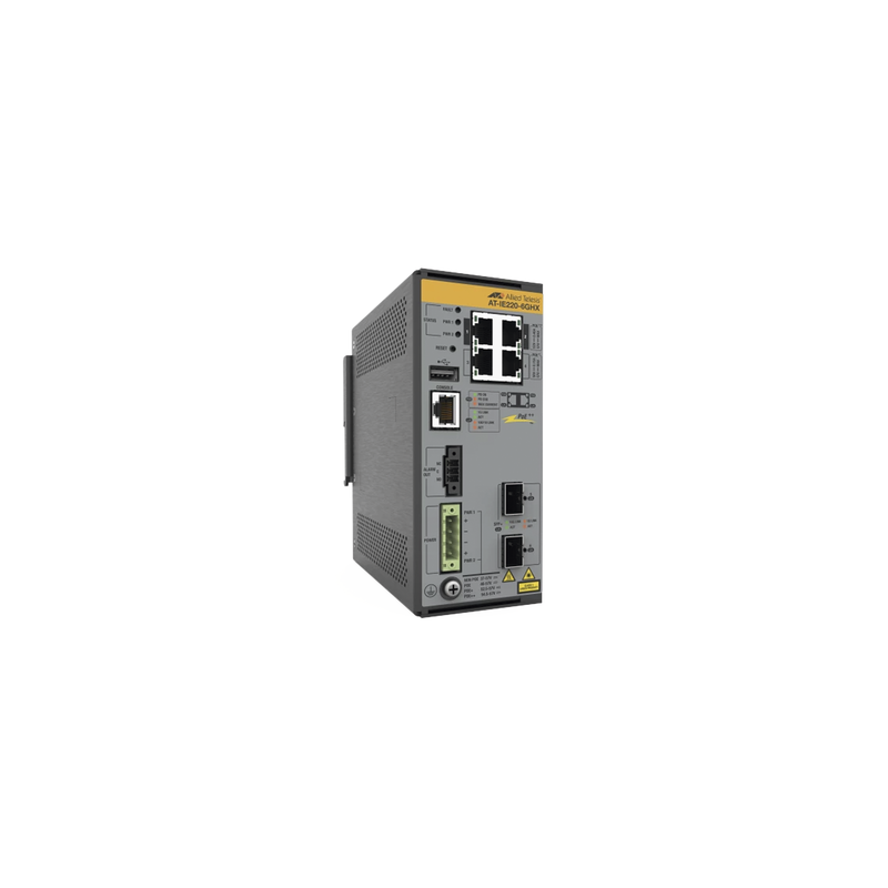 Switch Industrial Allied Telesis L2+ PoE++ 4 Puertos 10/100/