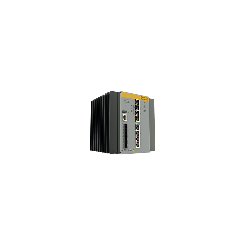 Switch Industrial Hi-PoE Capa 3 8 Puertos 4 SFP 240W ALLIED  | Precio México - Envío Inmediato | LM Soluciones