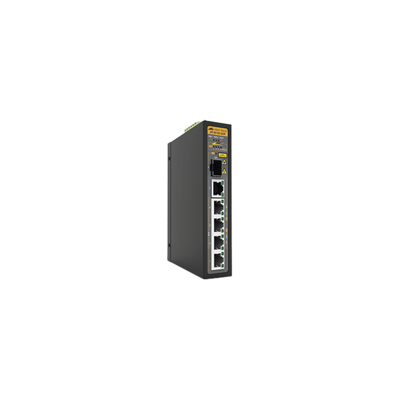 Switch Industrial PoE+ No-Administrable 5 Puertos Gigabit +