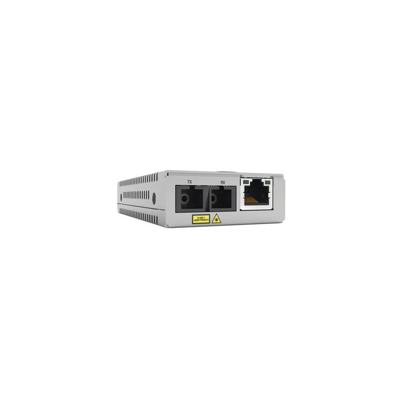 Convertidor de medios monomodo ALLIED TELESIS 10/100TX a 100