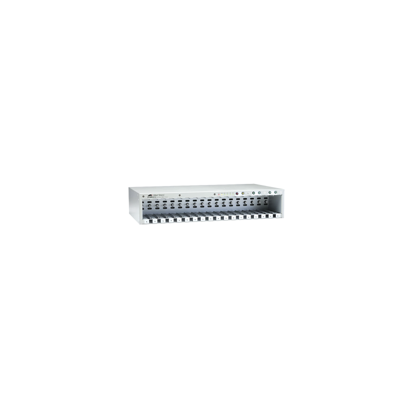 Chasis 18-Slot para Mini Media Converters Allied Telesis