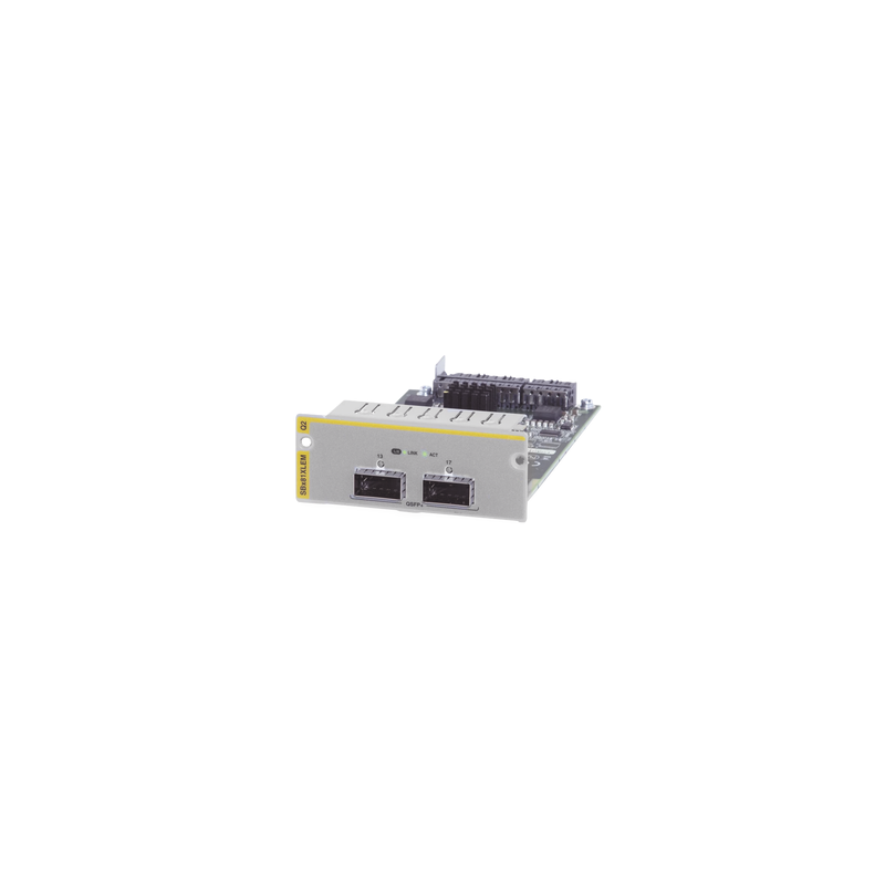 Módulo de expansión SBx81XLEM 2x40G QSFP+ Allied Telesis