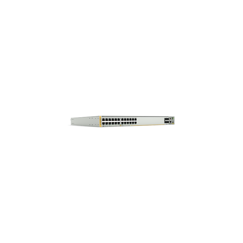 Switch PoE+ Stackeable Capa 3, 24 puertos 10/100/1000 Mbps +