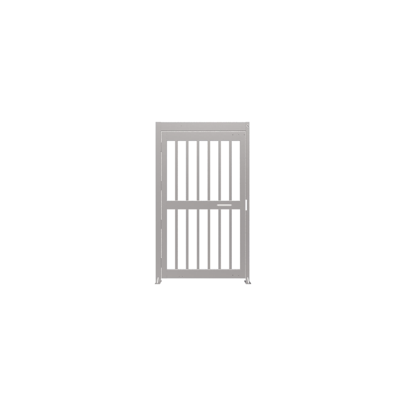 Puerta Alta Seguridad Alvarado Acero Inoxidable
