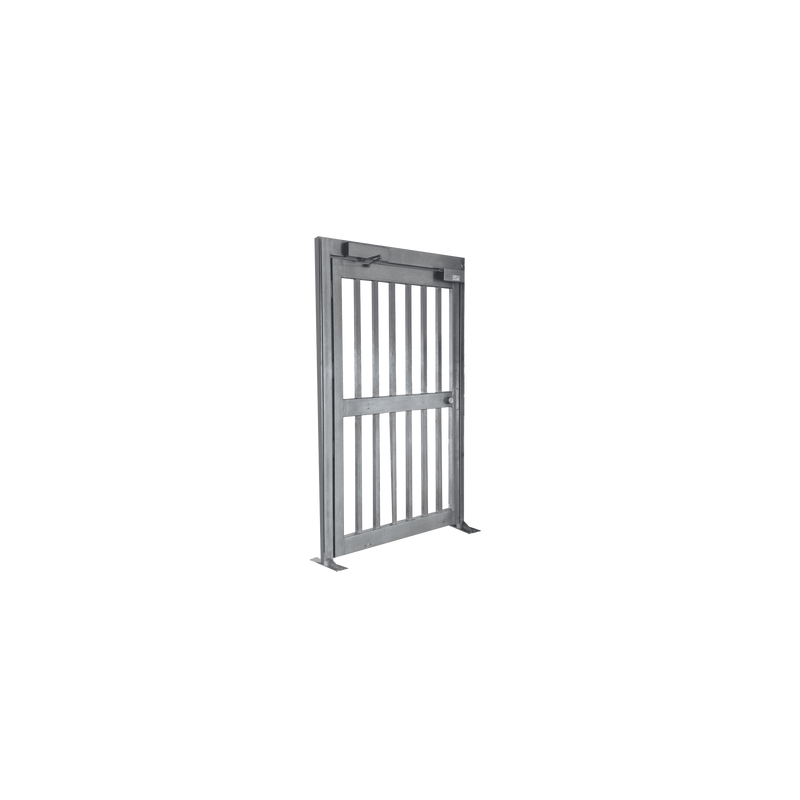 Puerta de Alta Seguridad de Cuerpo Completo  ACABADO EN ACERO GALVANIZADO