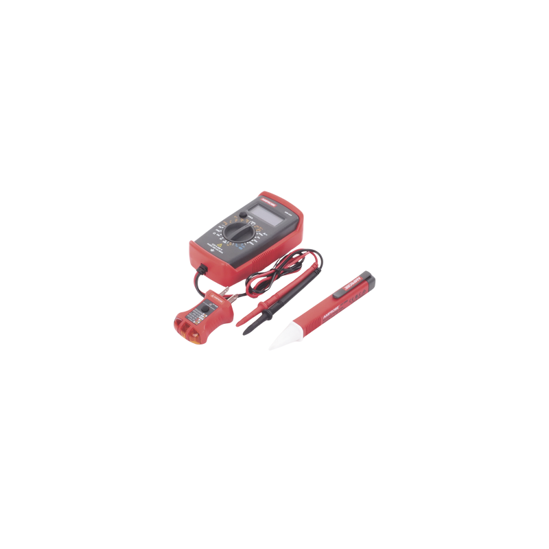 Kit Básico 3 en 1 AMPROBE Multímetro Digital + Detector Tens | Precio México - Envío Inmediato | LM Soluciones