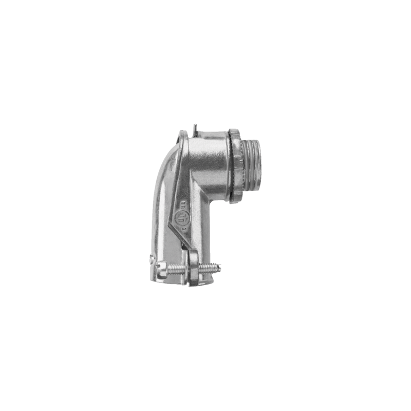Conector Curvo para Tubo Flexible 3/4