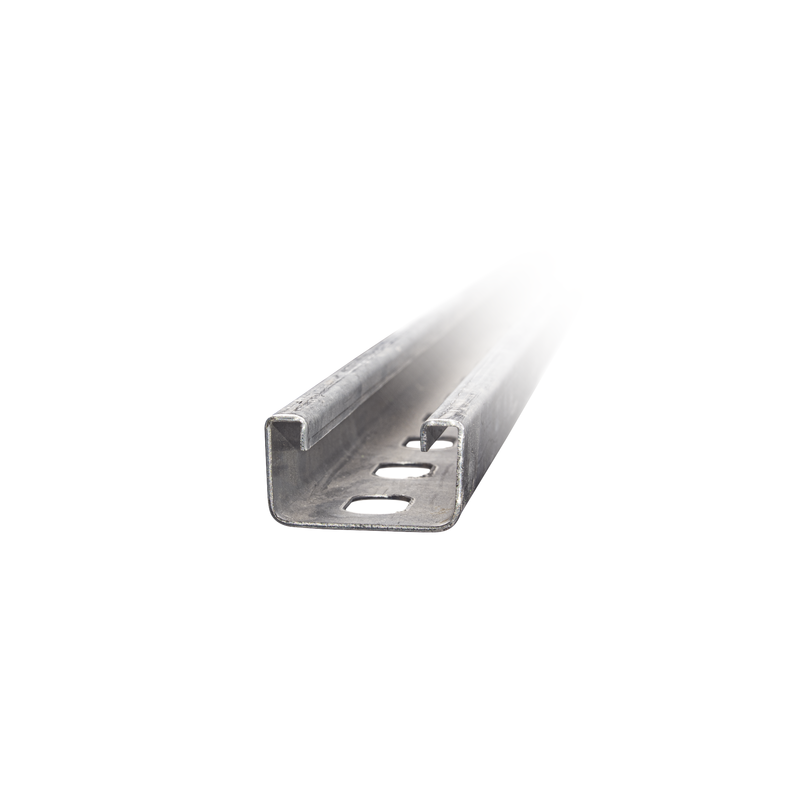 Unicanal Perforado 4x2 cm Cal. 12 Galv. Electrolítico ANCLO | Precio México - Envío Inmediato | LM Soluciones