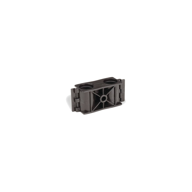 Sujetador Doble Click para Cable Coaxial 1/2