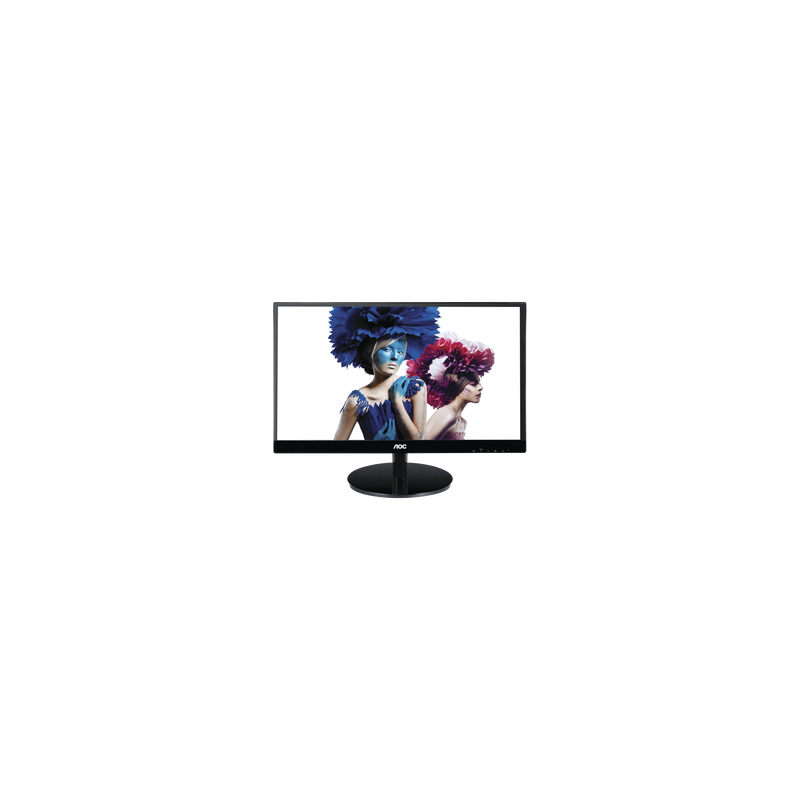 Monitor  LED de 27", Resolución 1920 x 1080 Pixeles con Entradas de Video VGA / HDMI con MHL / Displayport. Panel IPS con Marco Esbelto y Bocinas Integradas