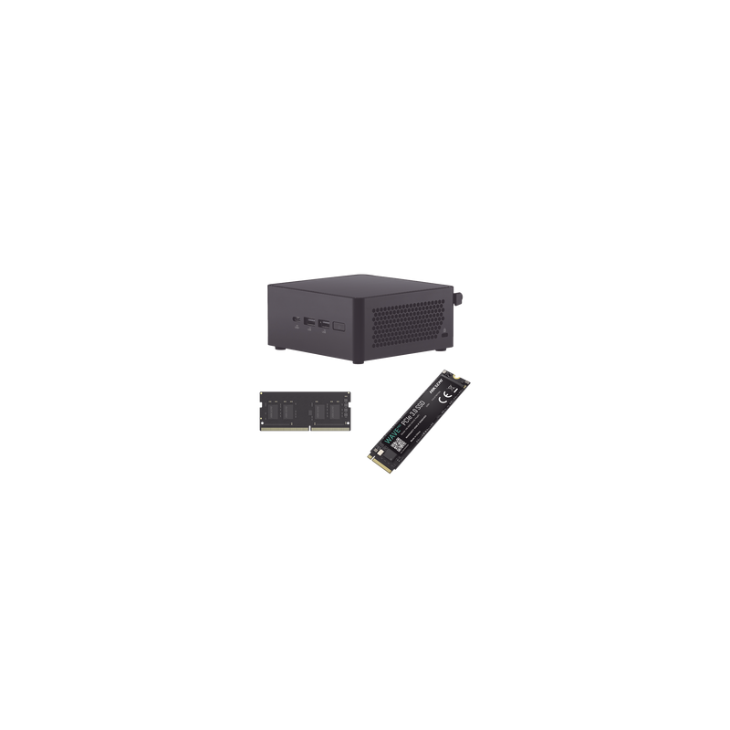 ASUS NUC KIT / ESTACION DE TRABAJO / CORE 3- 100U / RAM 16GB / SSD 256 GB