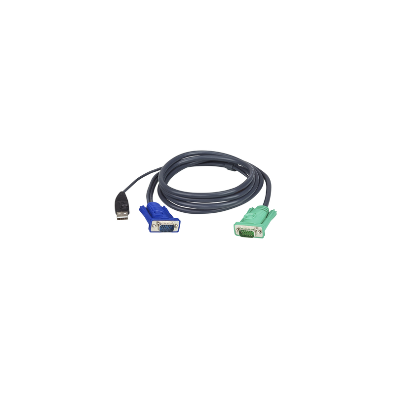 Cable KVM USB con SPHD 1.8m ATEN | Precio México - Envío Inmediato | LM Soluciones