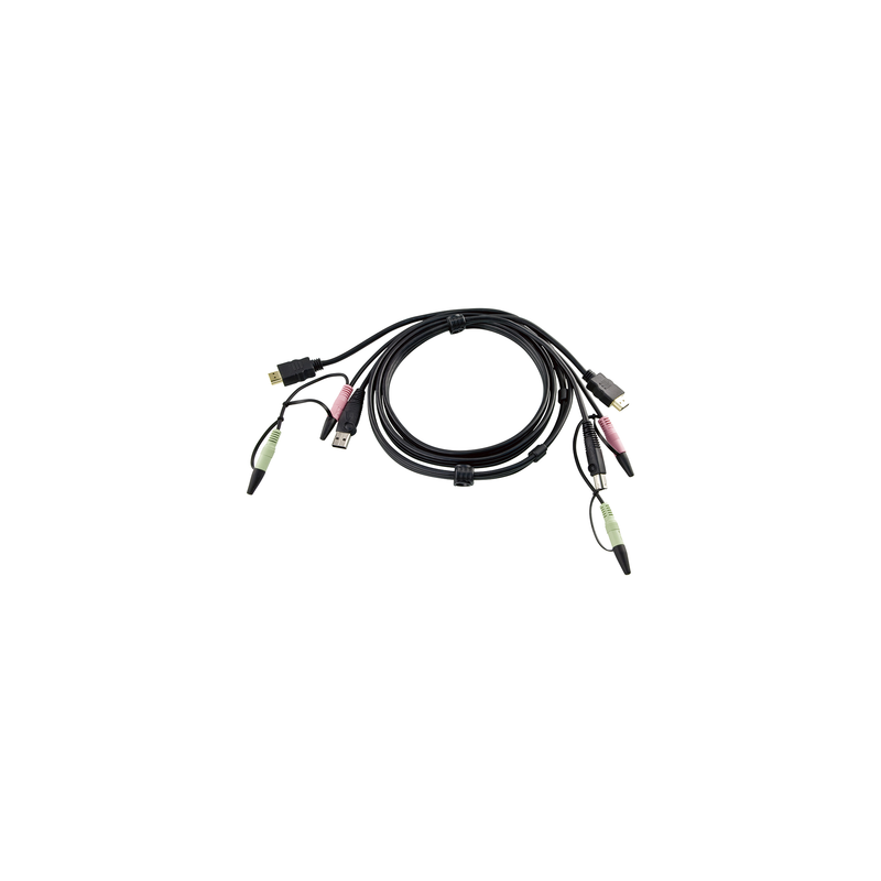 Cable KVM USB HDMI Audio 1.8m ATEN