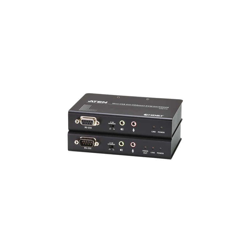 Extensor KVM HDBaseT DVI USB ATEN 100m