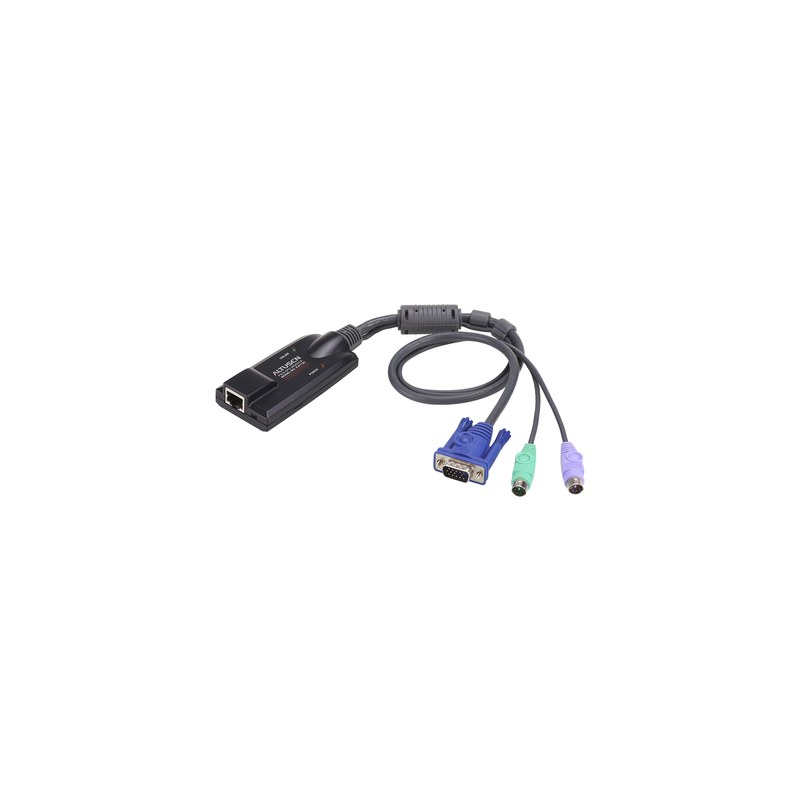Switch KVM ATEN 2 puertos DVI USB con selector remoto